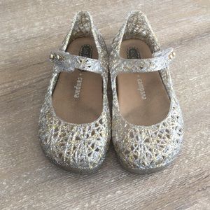 Mini Melissa Gold Toddler Jellies